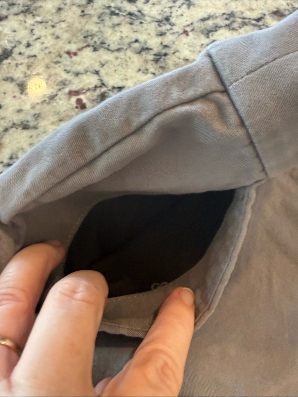 LOFT Taupe Mid-Rise Chino Shorts 10 - Picture 6 of 14
